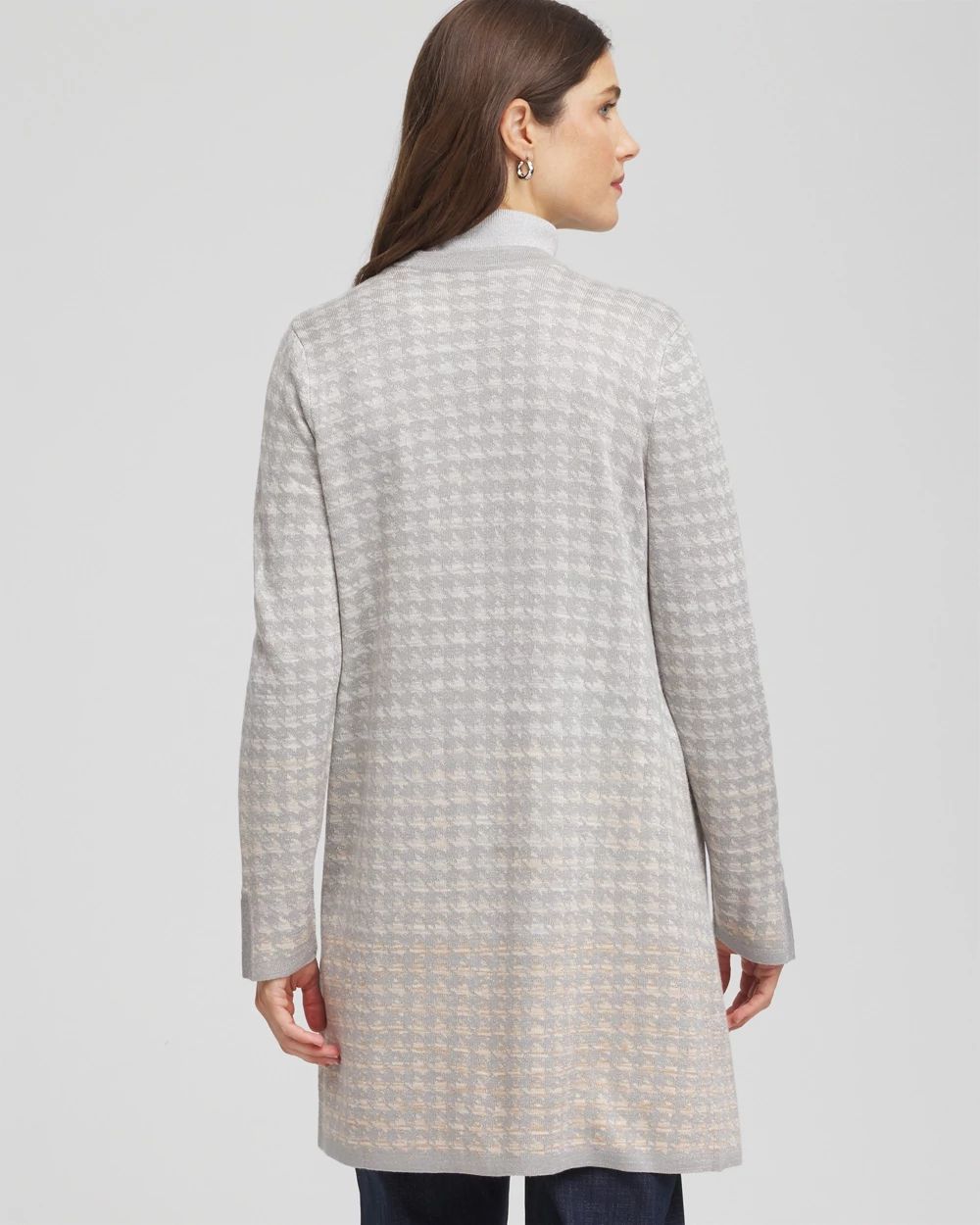 Metallic Herringbone Cardigan | Chico's